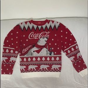 Coca-Cola bear Christmas sweater